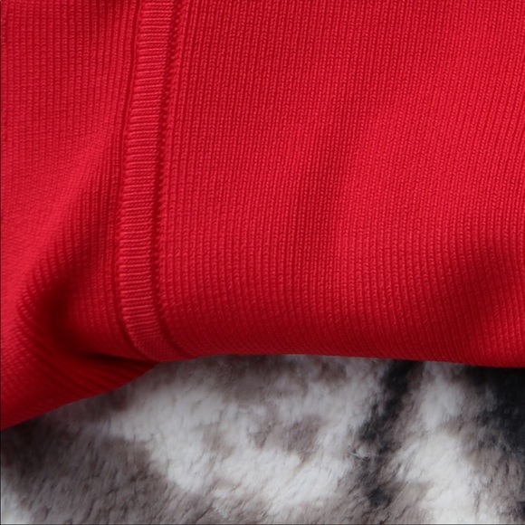 🔥 SOLD BCBG MAXAZRIA Red Francis Peplum Dress 🔥 - Picture 3 of 7